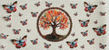 Tree of life and butterflies