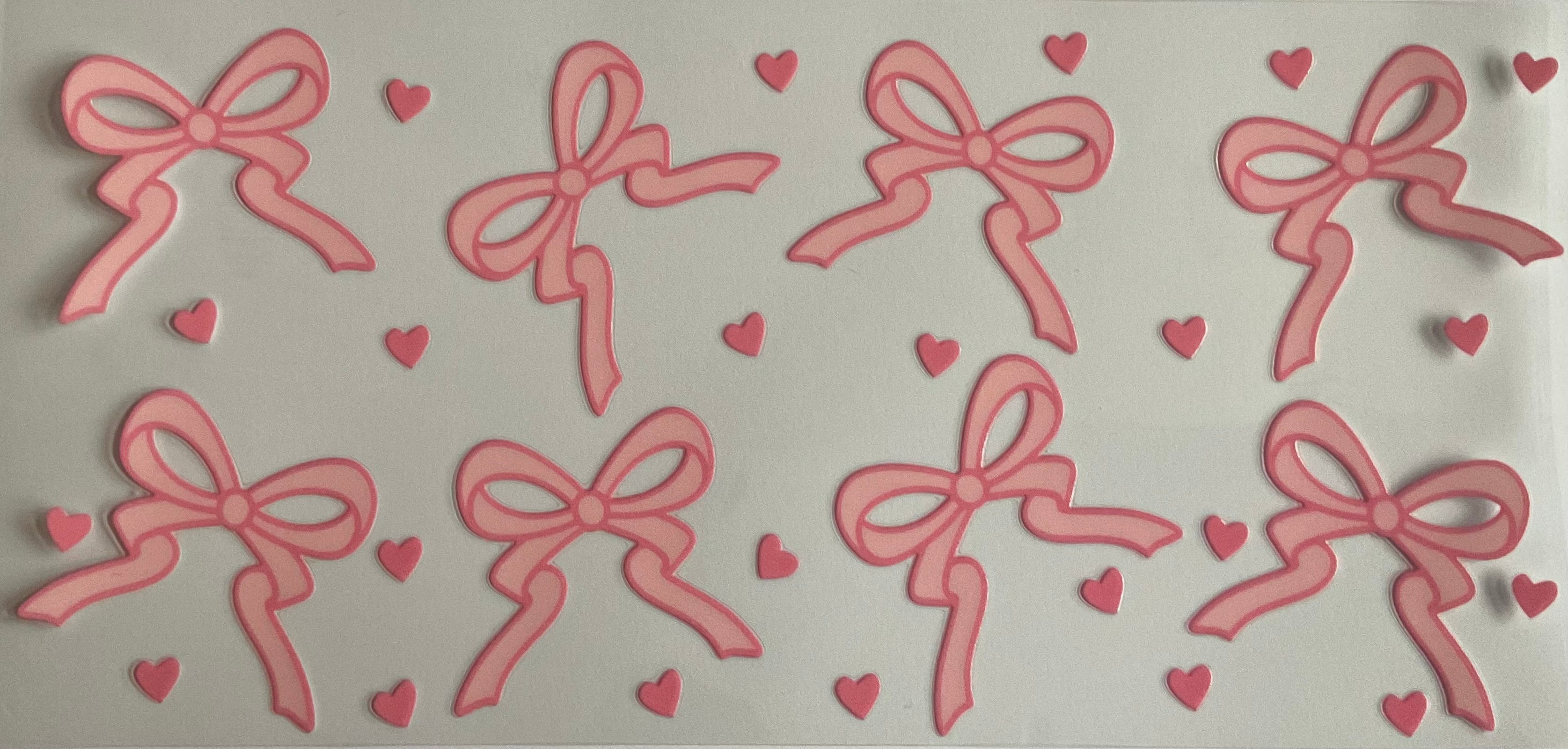 Bows and hearts