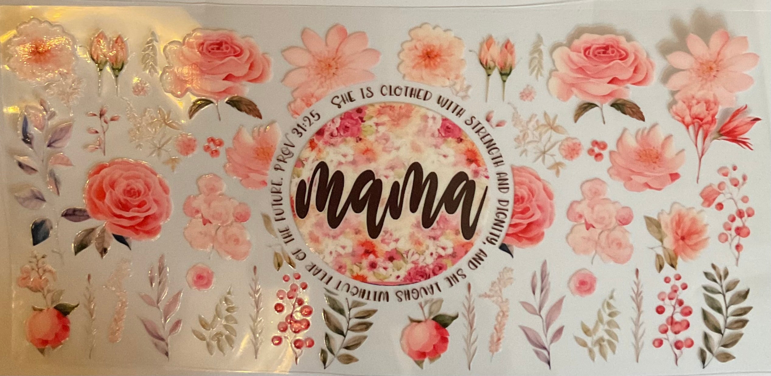 Mama in flowers
