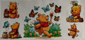 Winnie the Pooh and butterflies