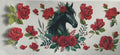 Horse and flowers