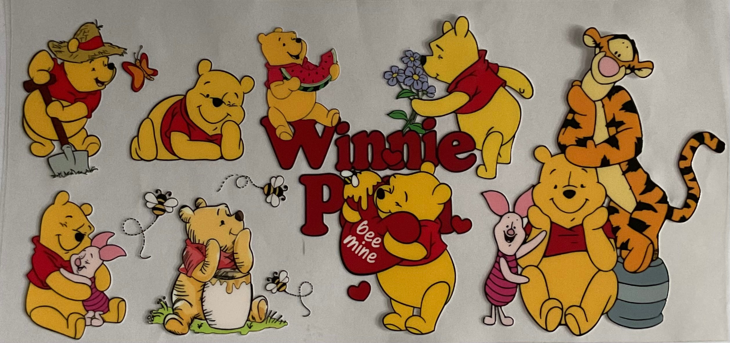 Winnie the Pooh and friends