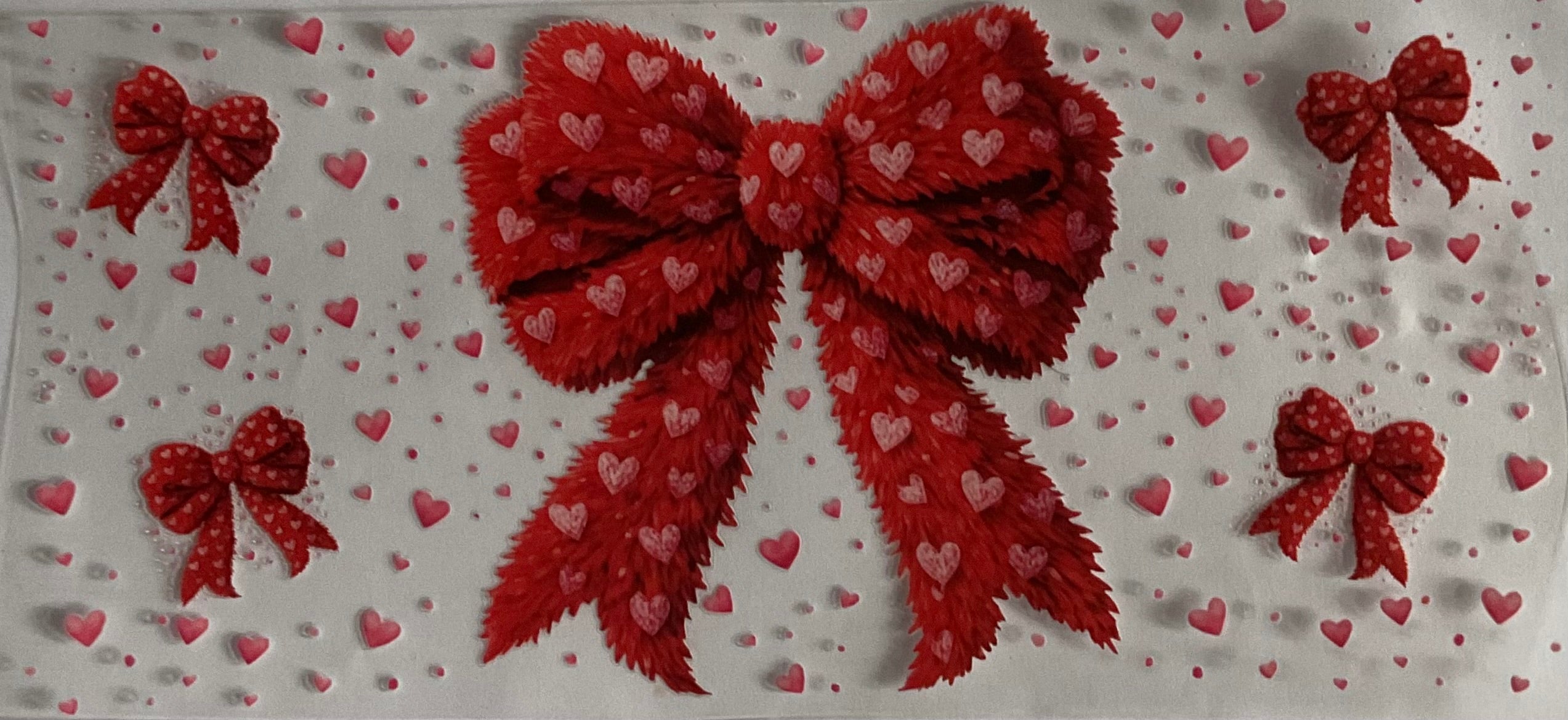 Love heart bow