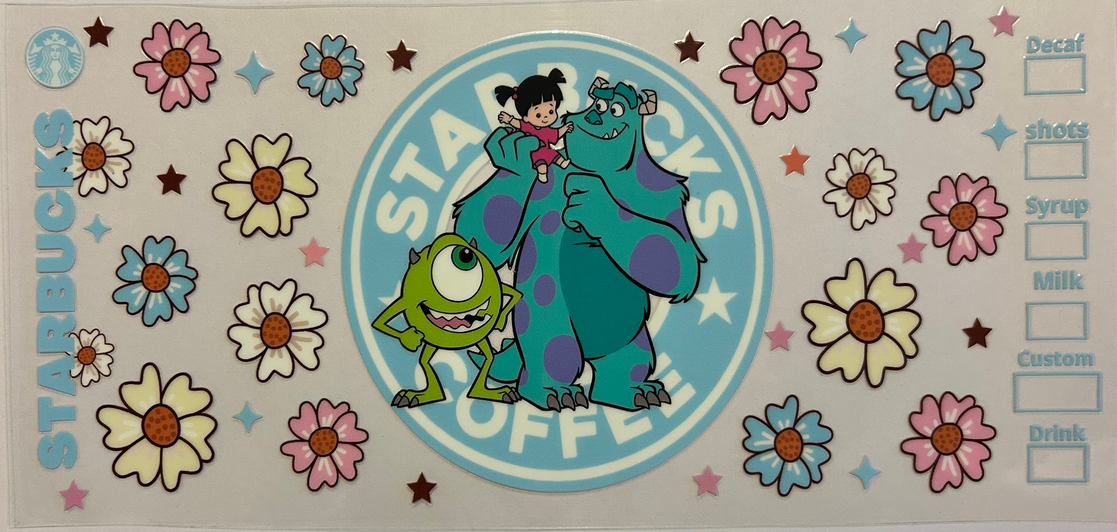 Starbucks monsters inc