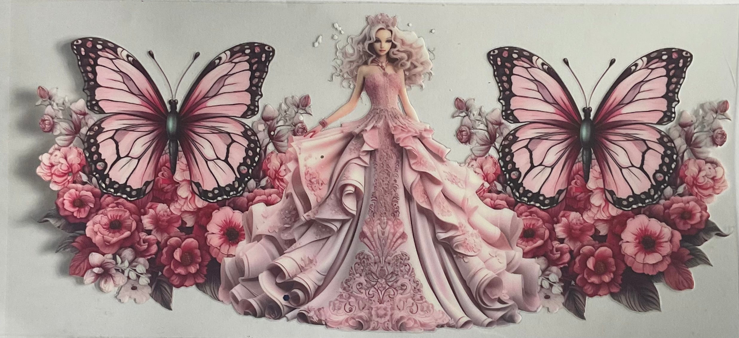 Barbie and butterflies