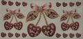 Cherry rhinestones