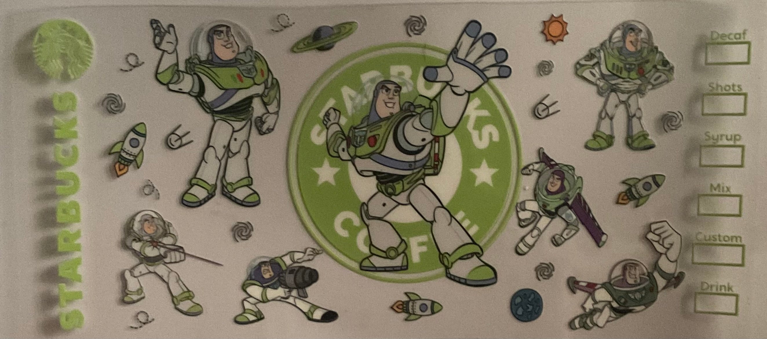 Buzz light year Starbucks