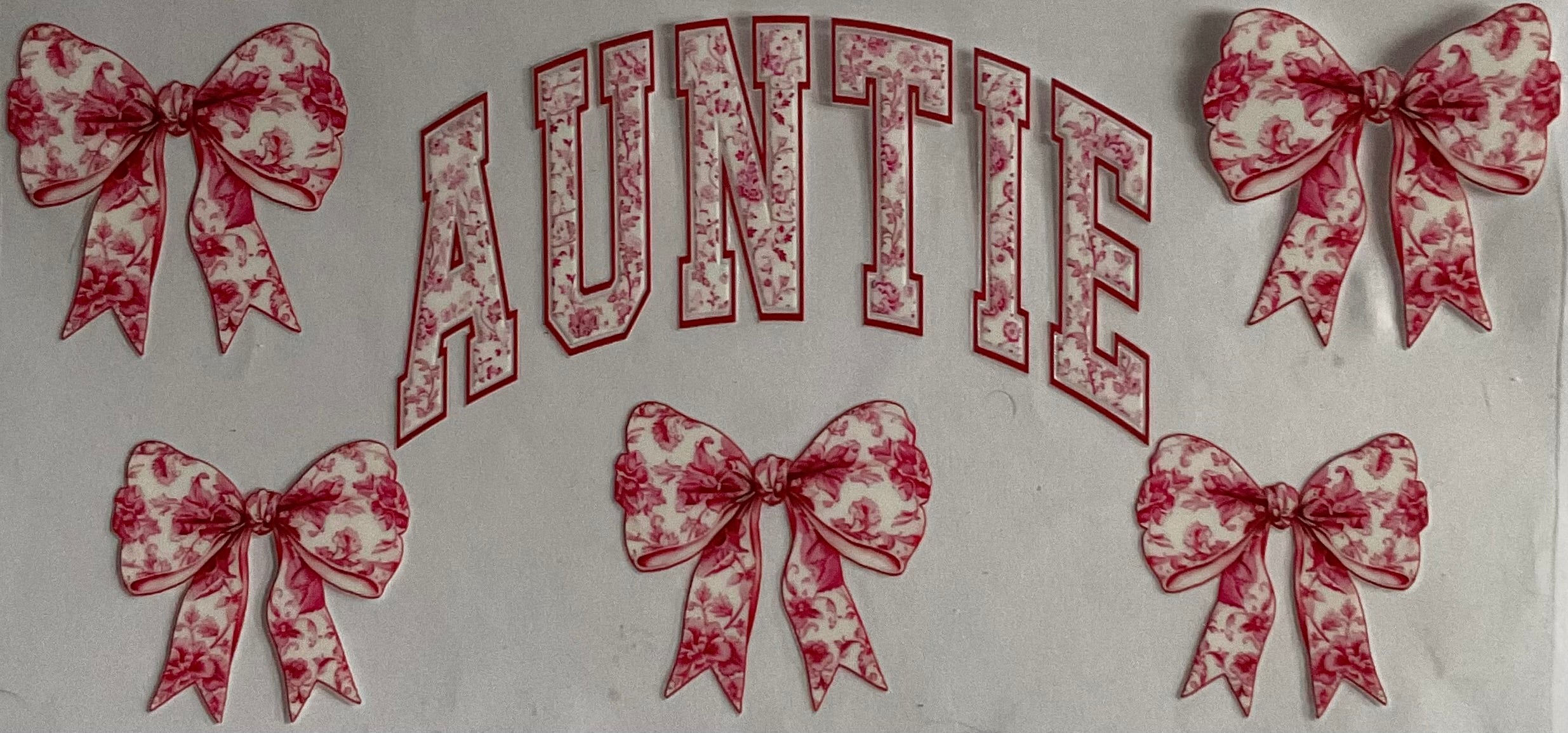 Auntie and bows