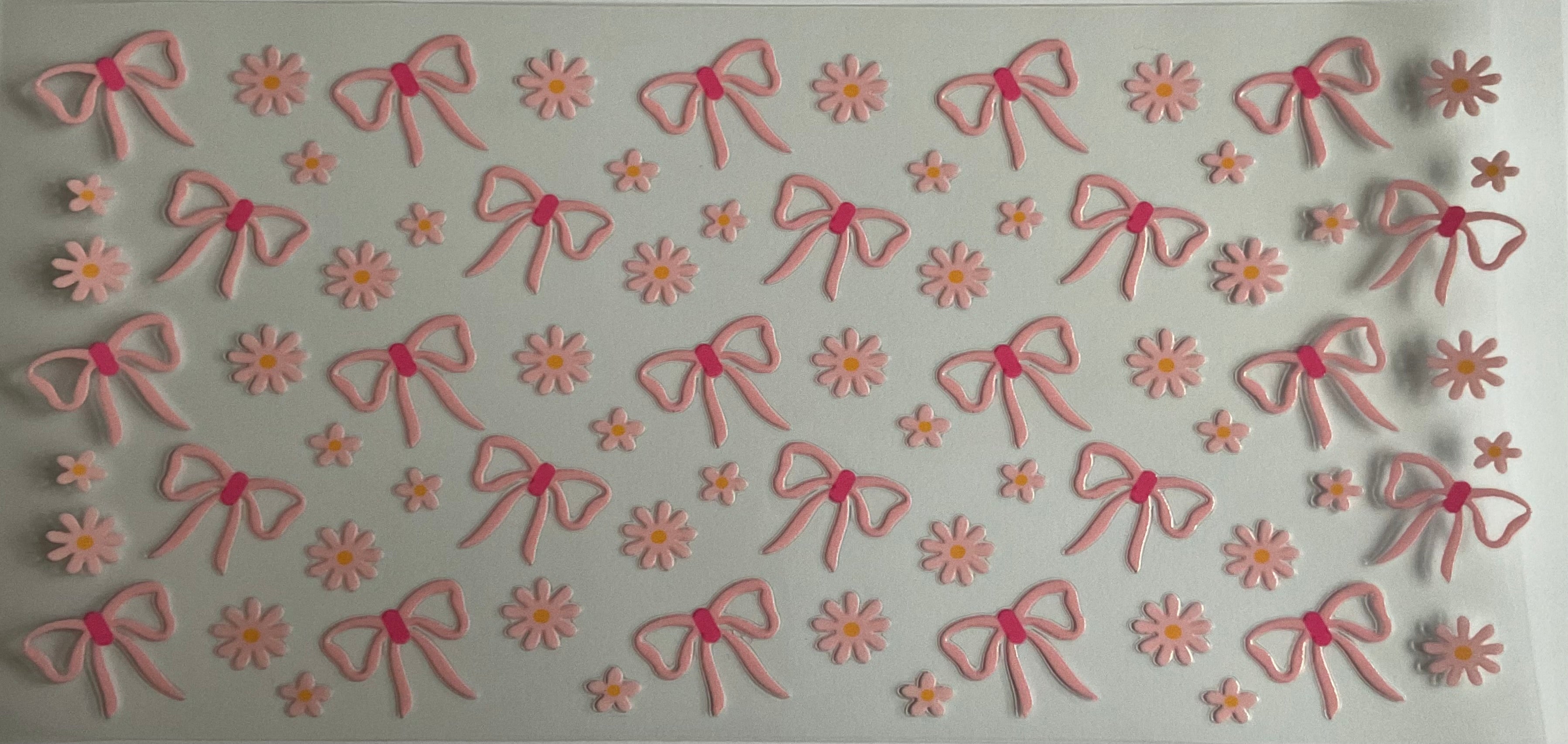 Bows and flowers