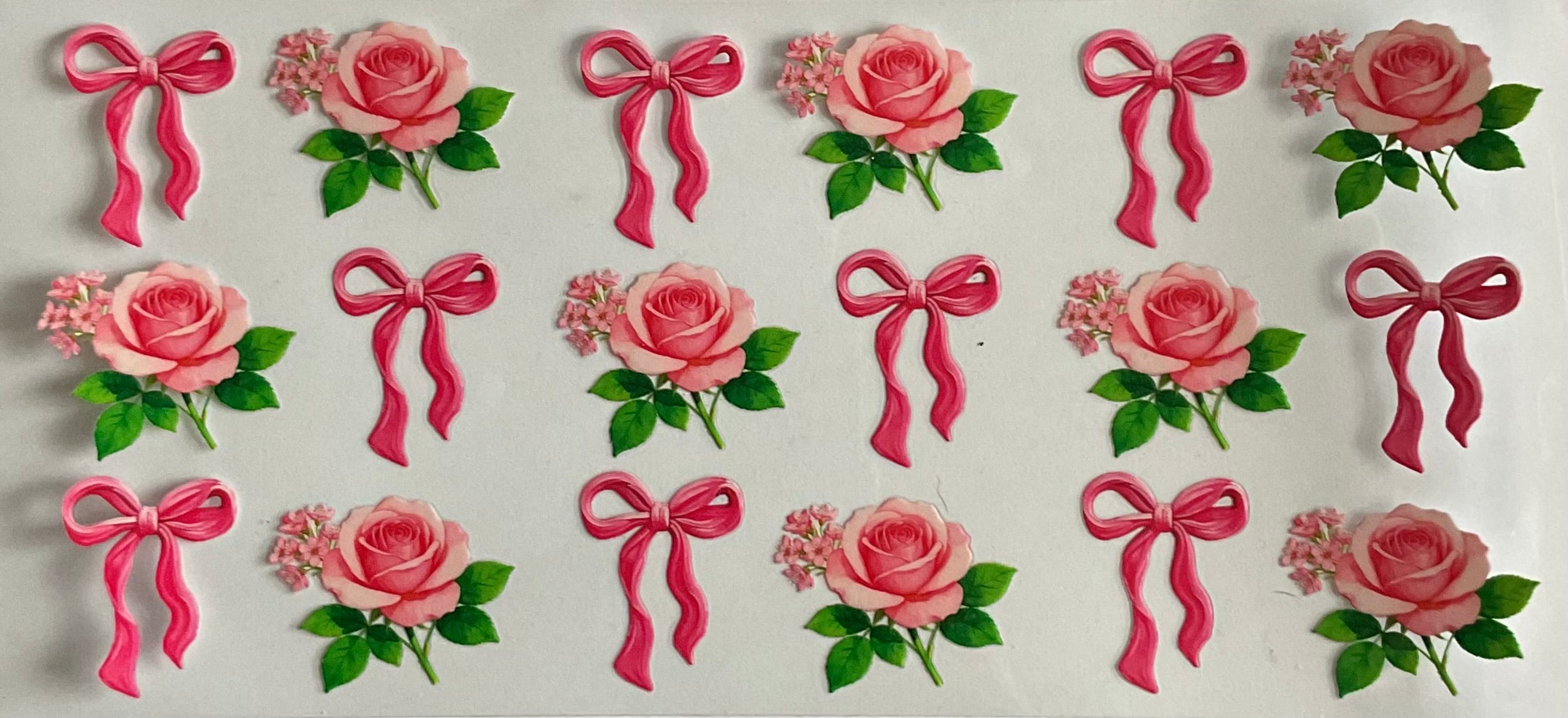 Roses and bows