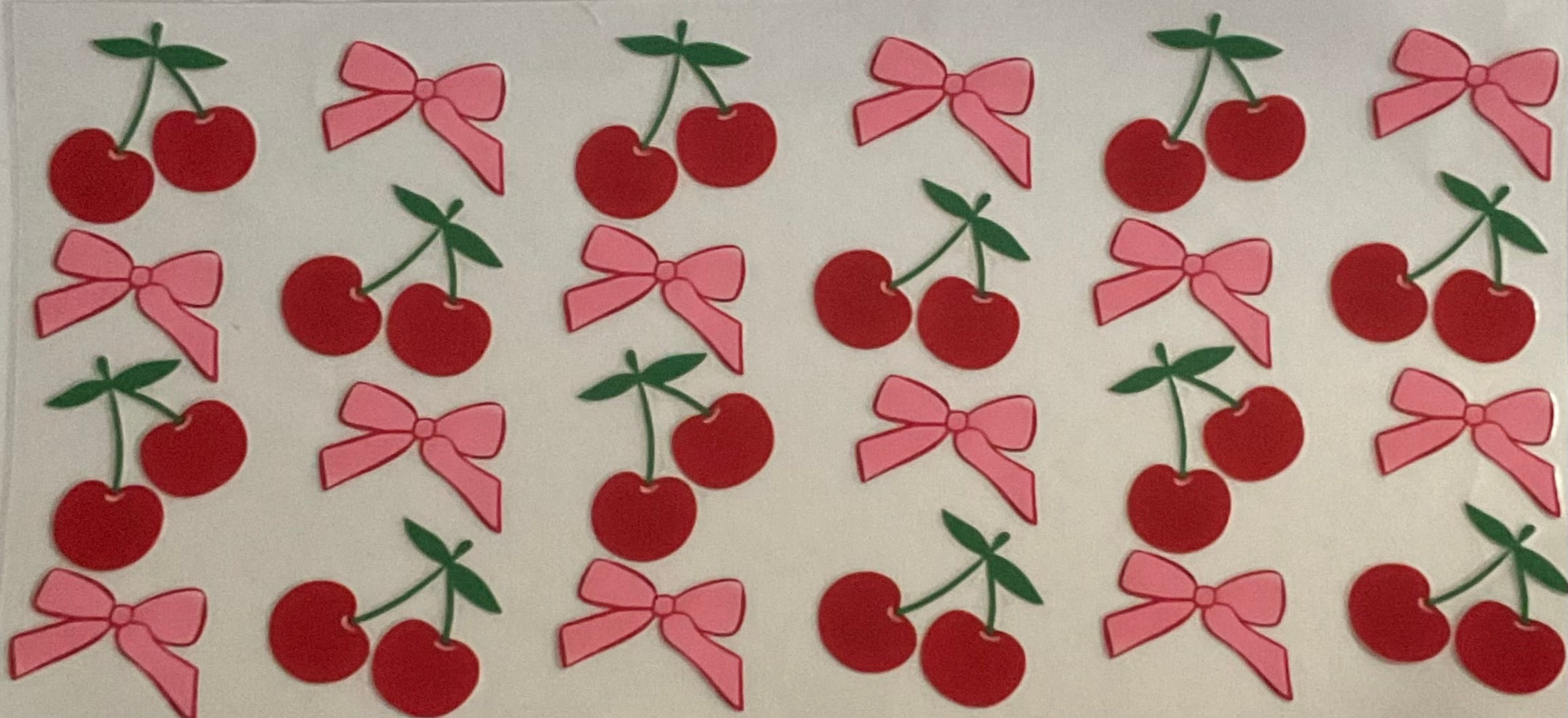 Cherries and bows