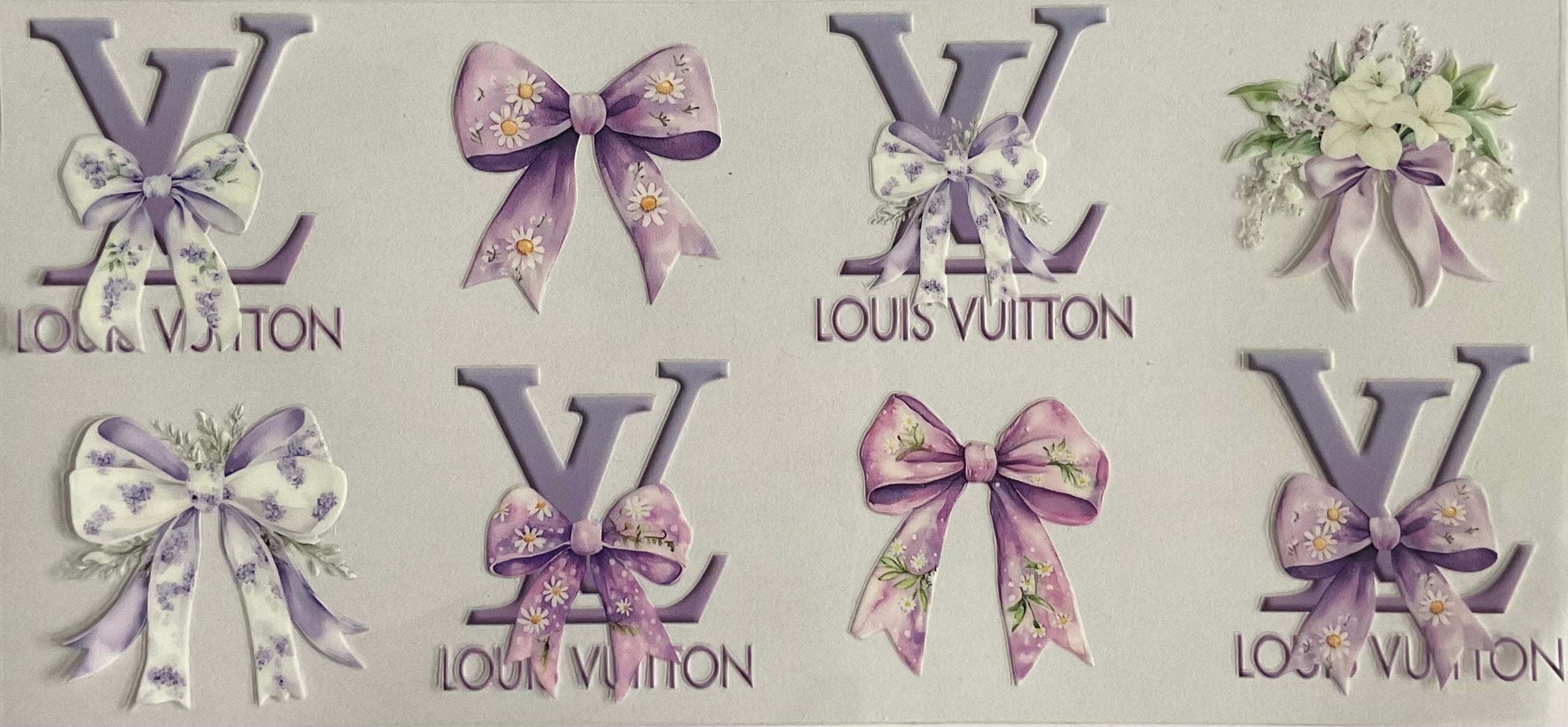 Lilac LV and bows