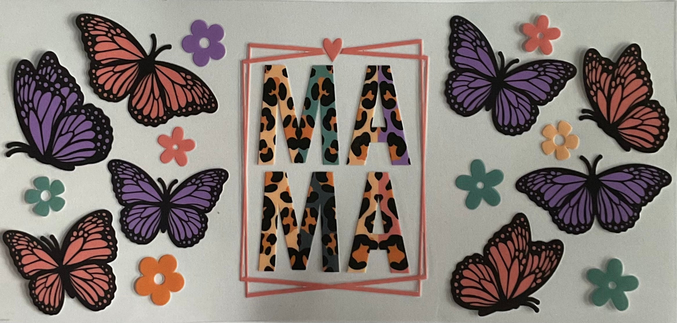 Mama and butterflies