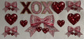 Xox bows and hearts
