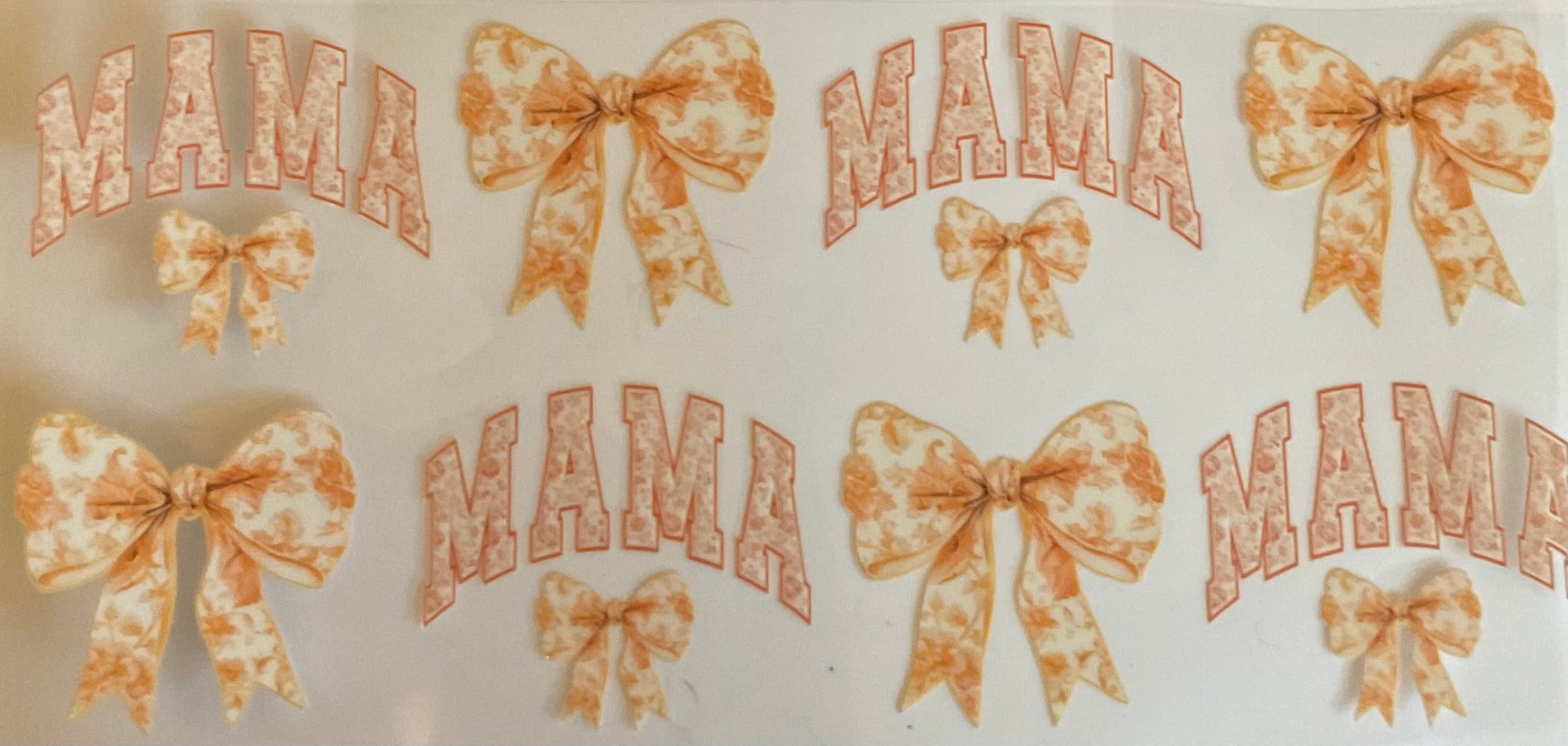 Mama yellow bows