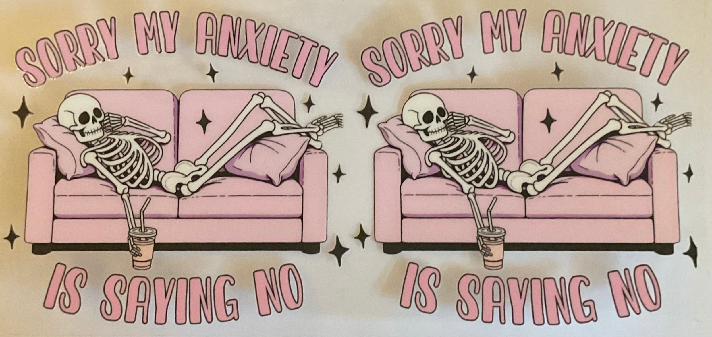 Sorry my anxiety is saying no