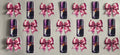 Red bull and pink bows