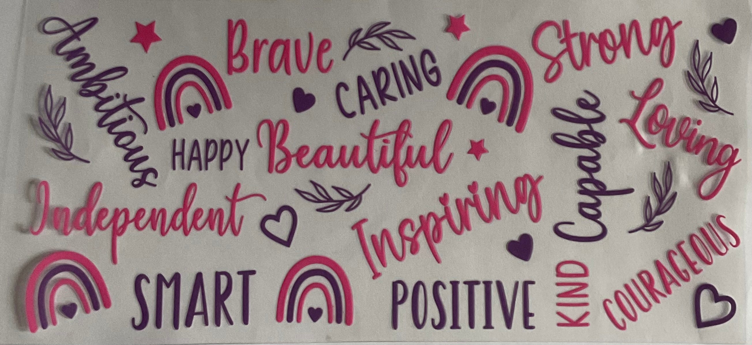 Affirmations and rainbows