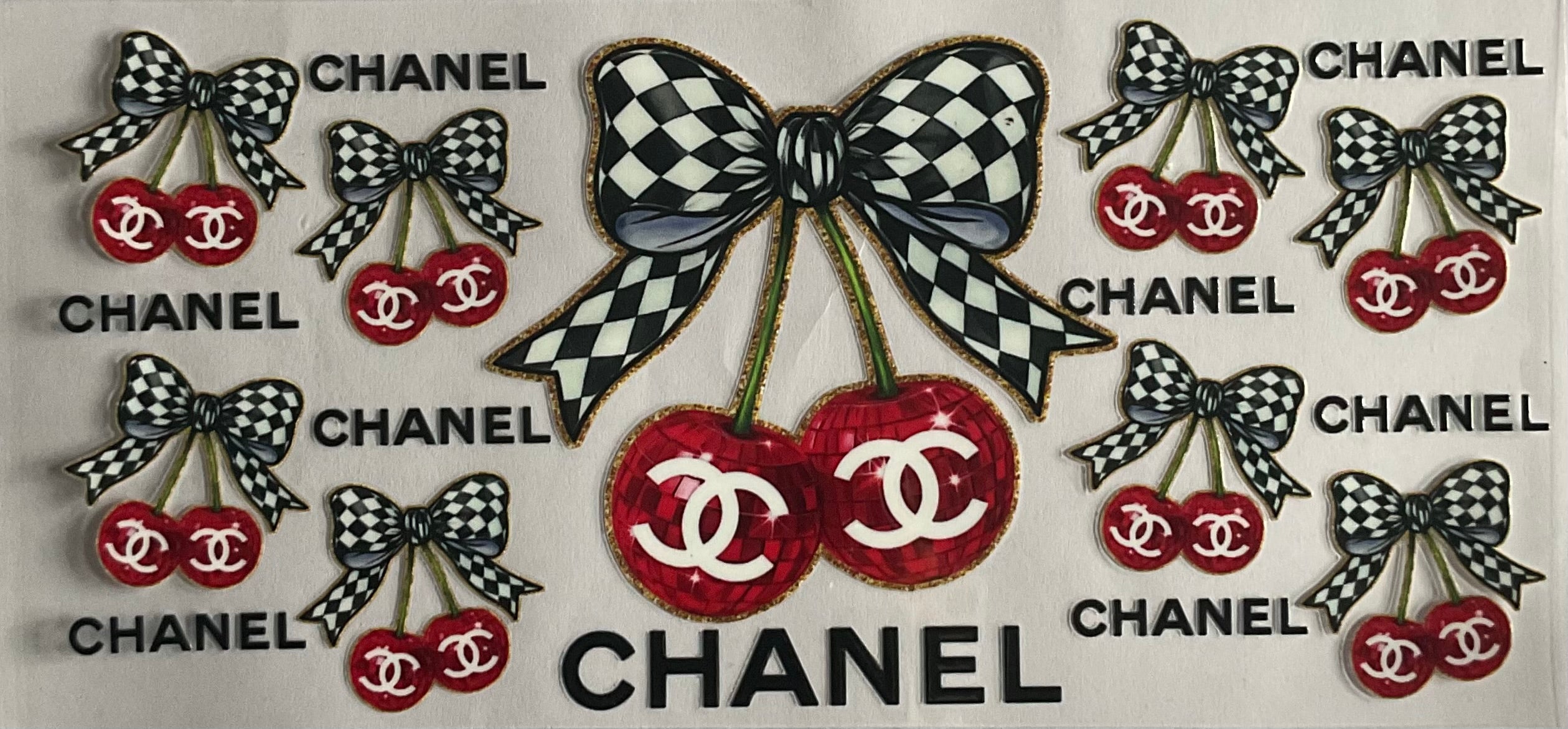 Chanel cherry and bows