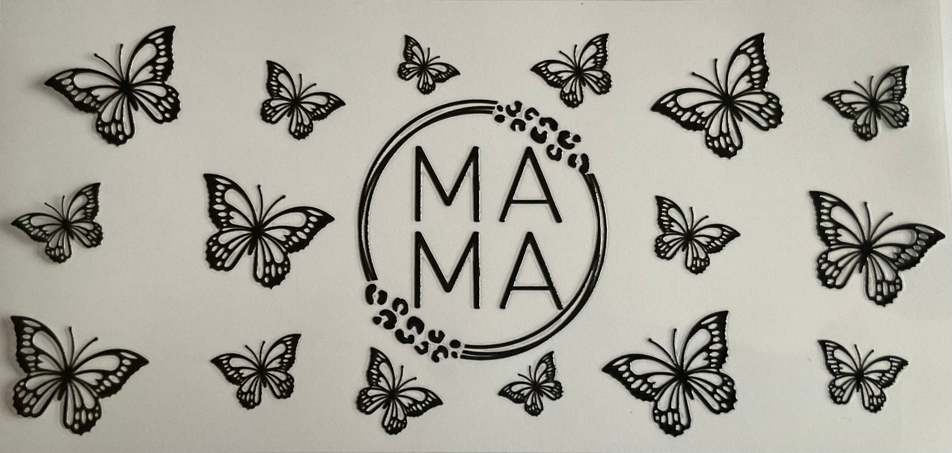 Mama and butterflies