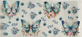 Butterflies and flowers
