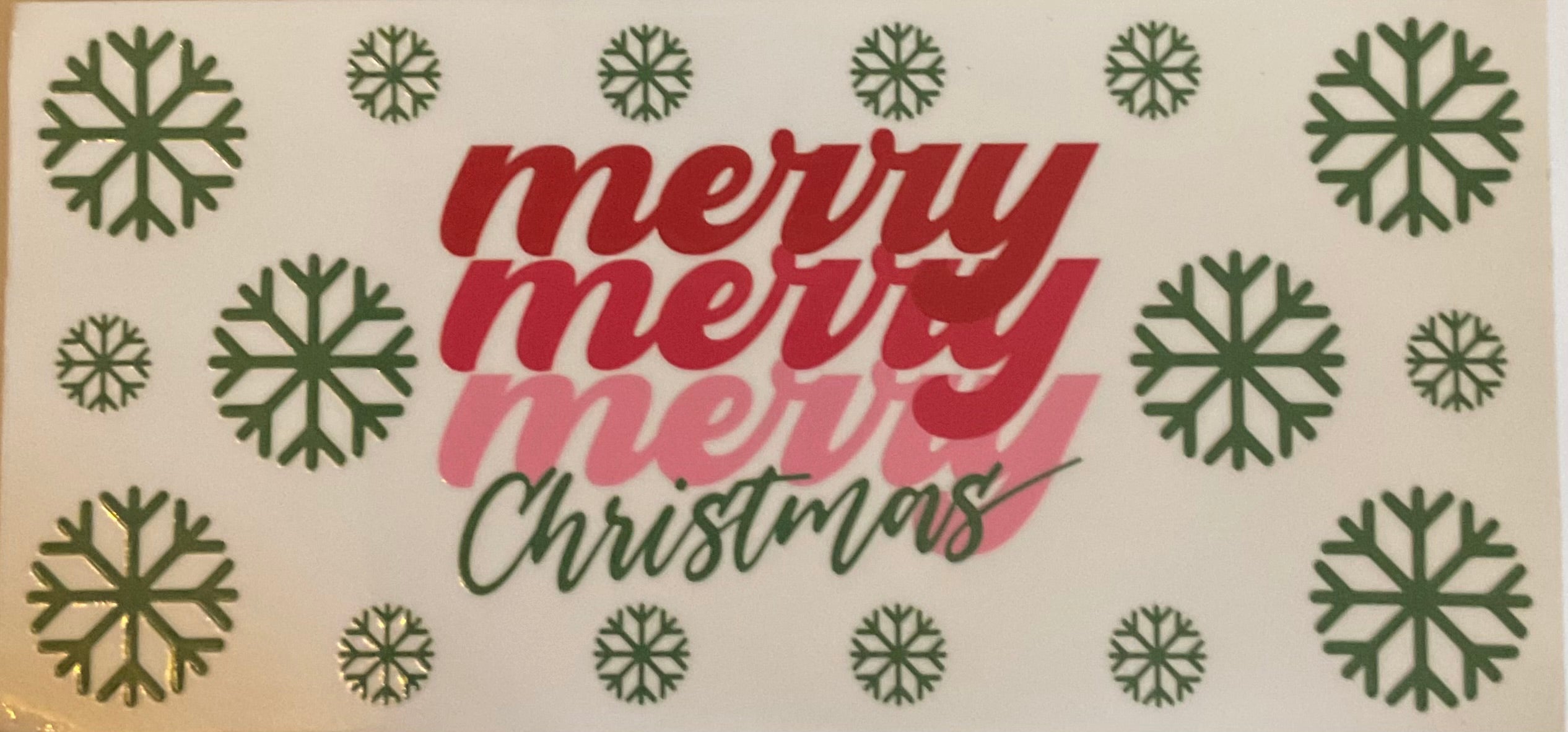 Merry merry merry Christmas