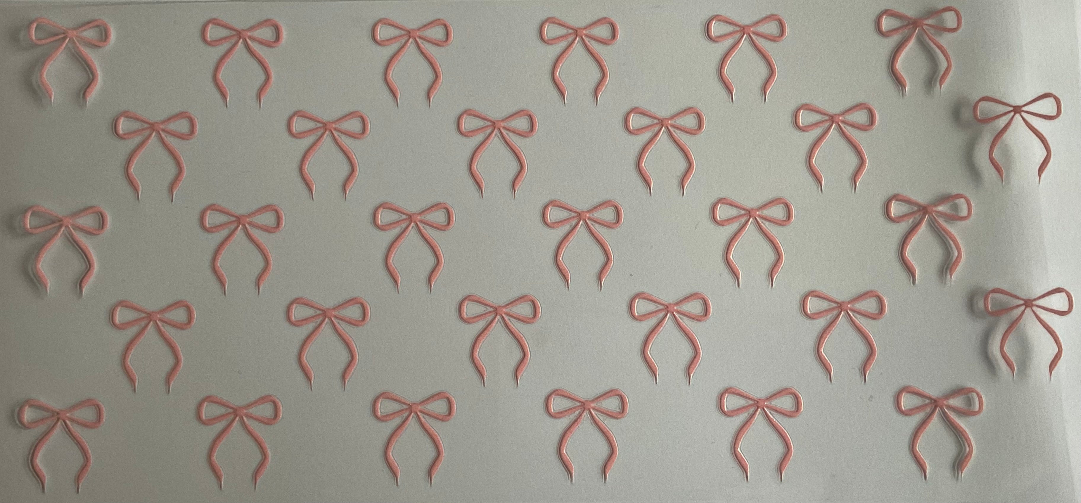 Pink bows