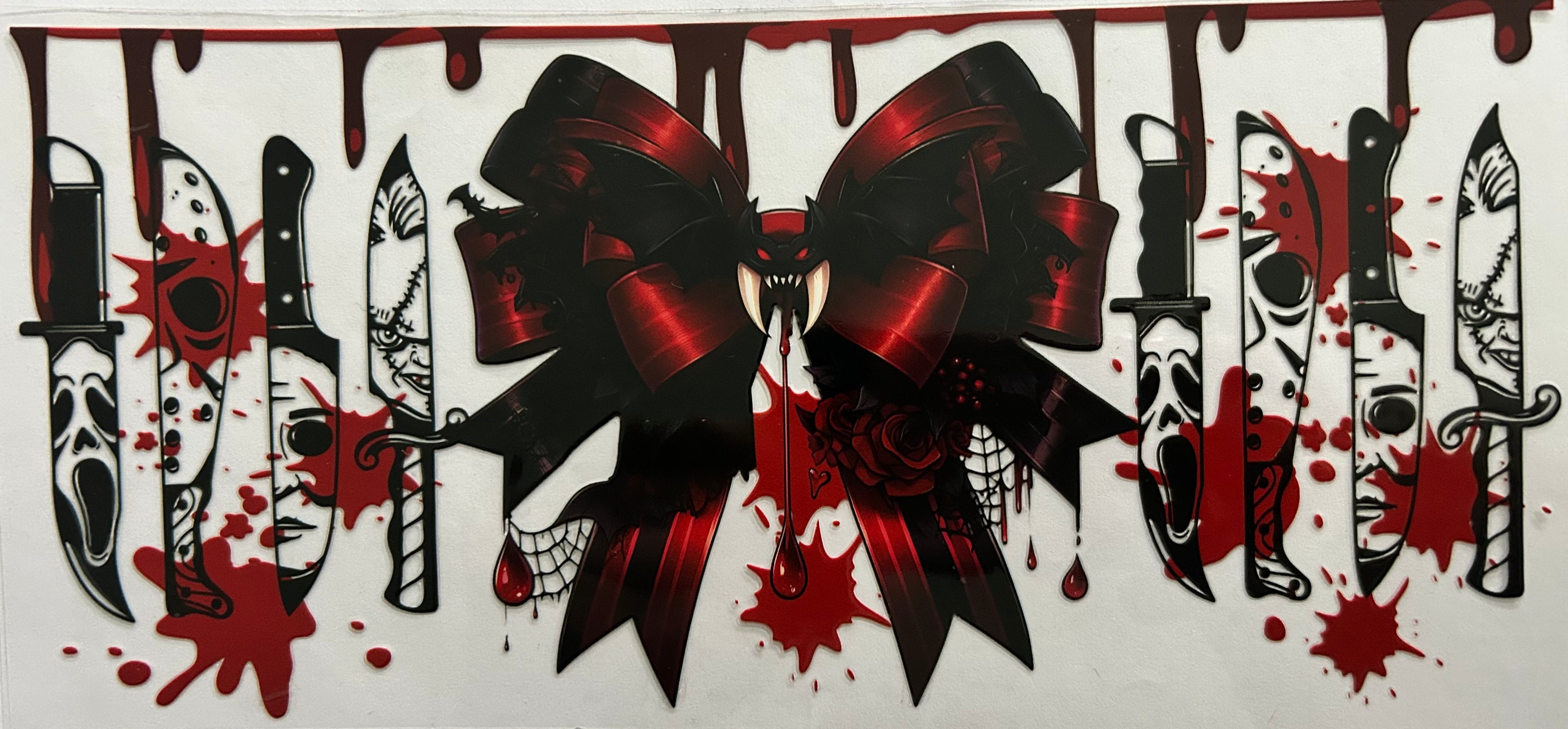 Devil bow and knives