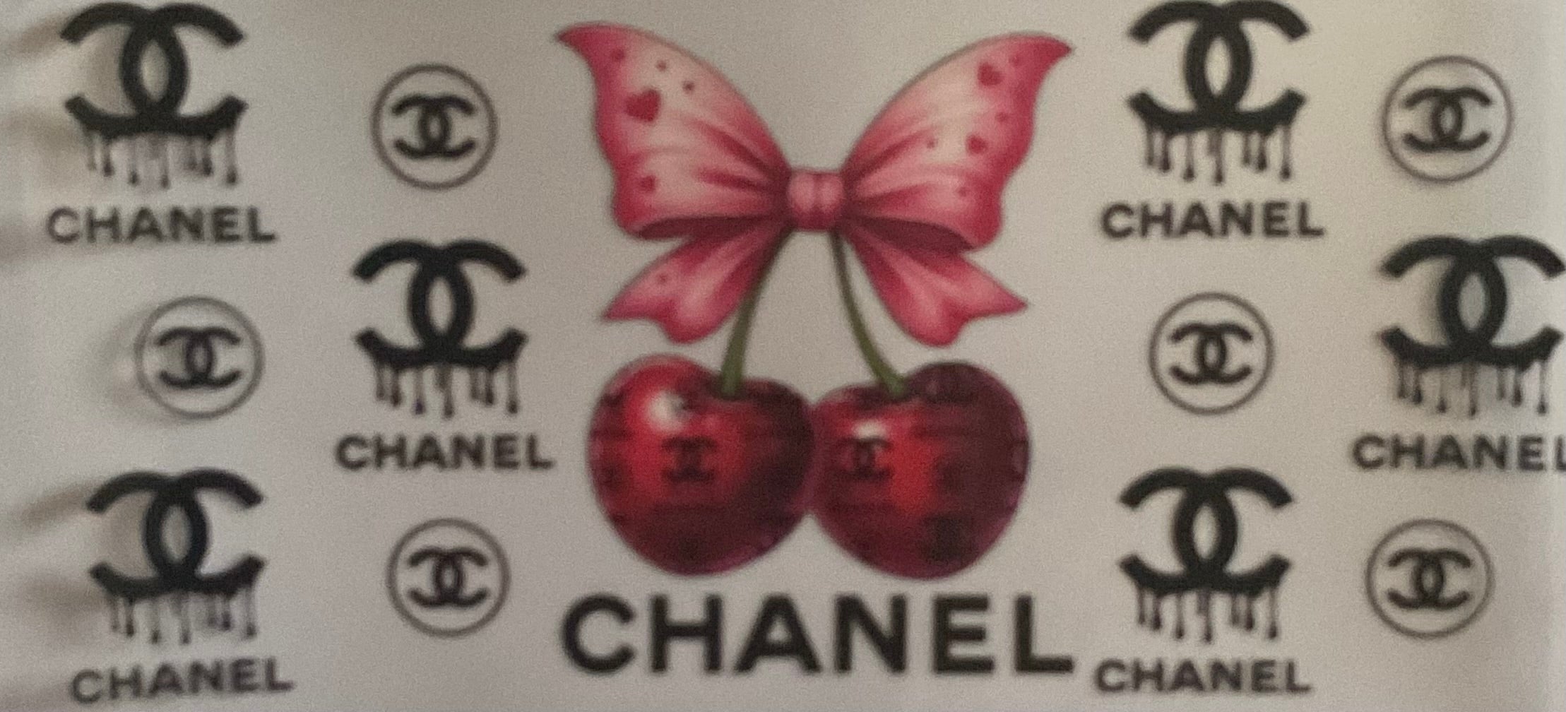 Chanel cherry and bows