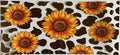 Sunflowers and leopard print