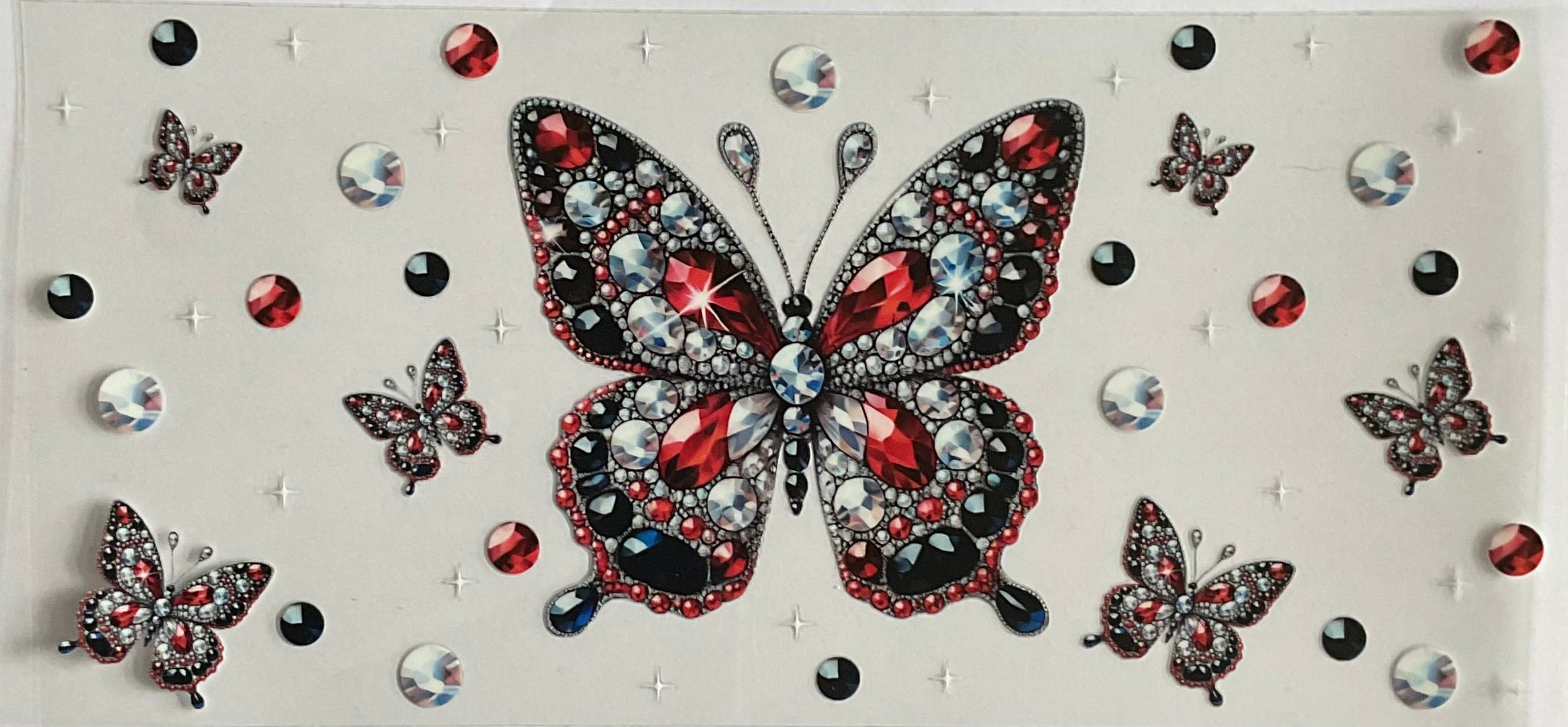 Rhinestone butterfly