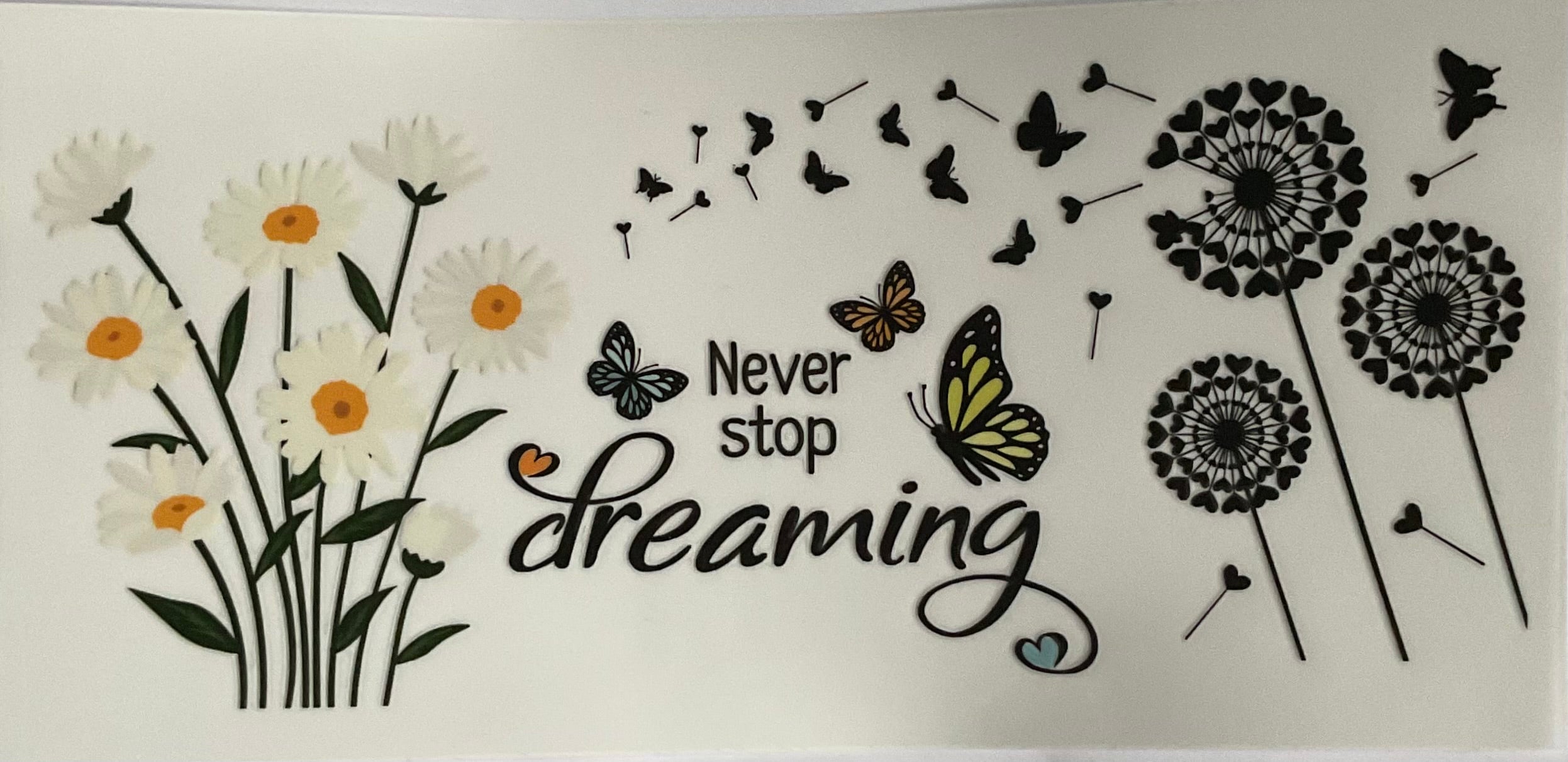 Never stop dreaming