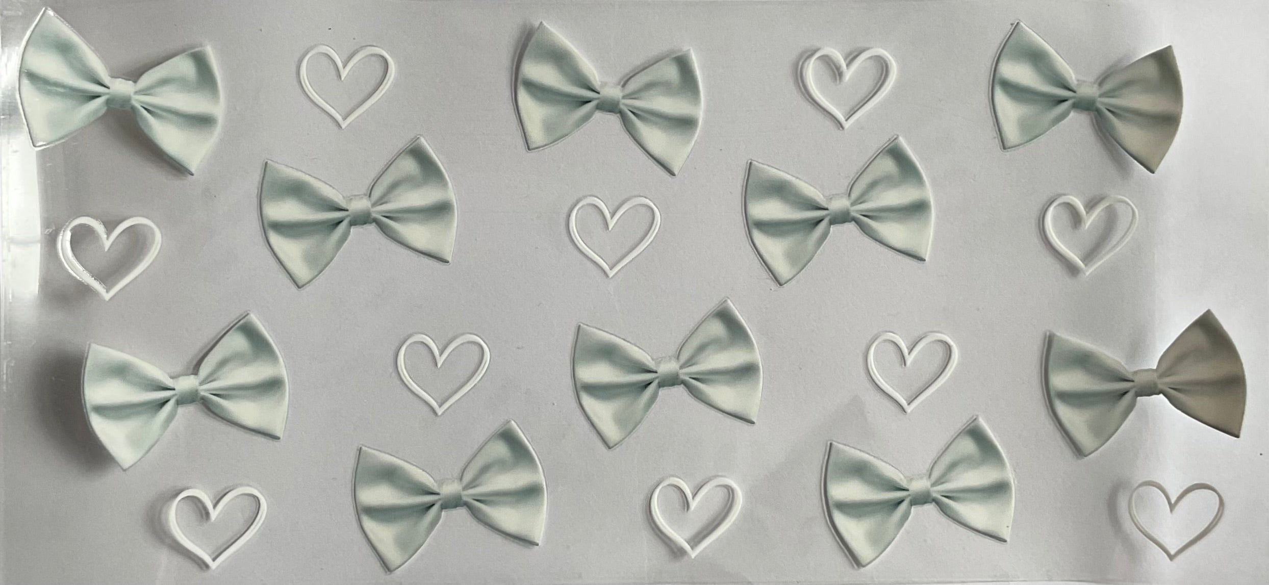 Bows and hearts