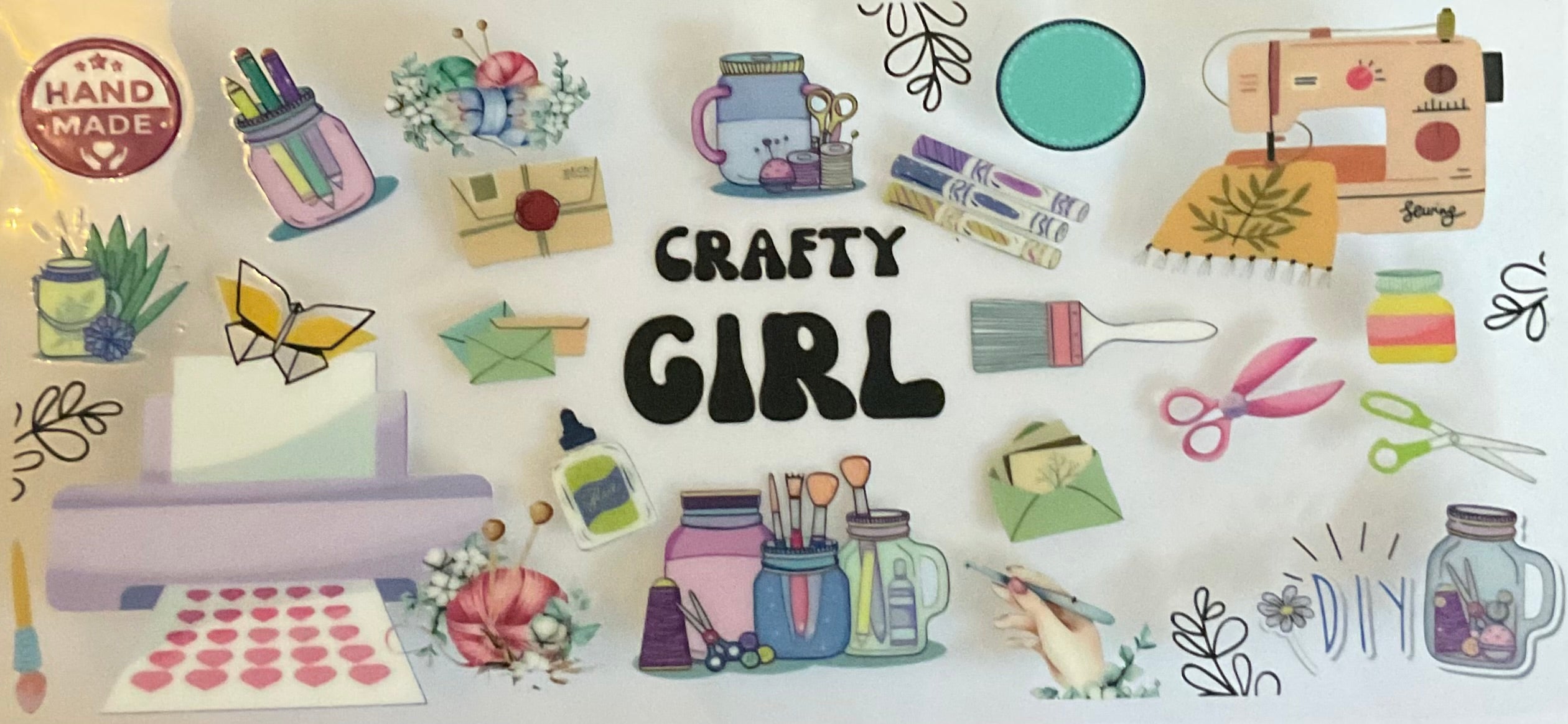 Crafty girl