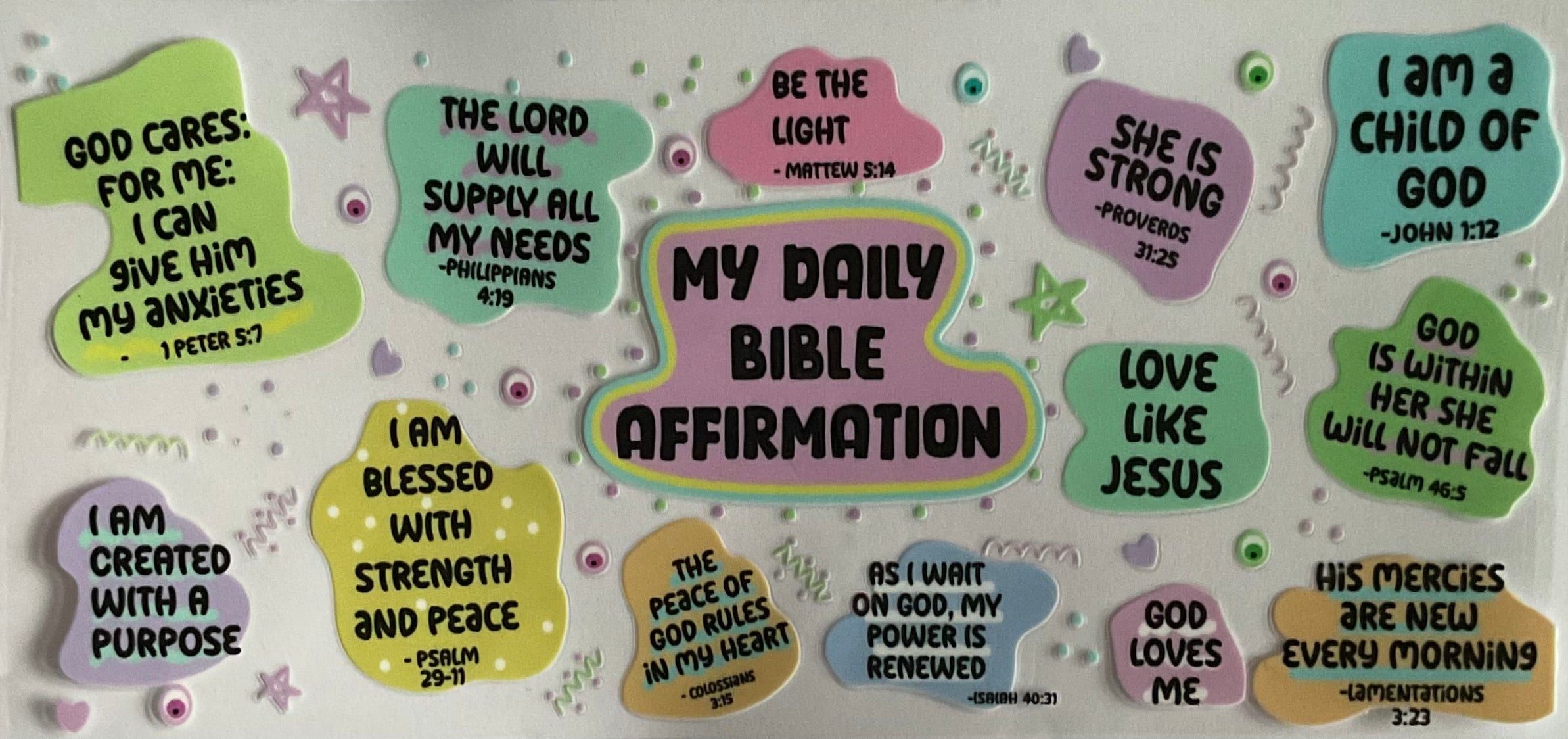 My daily bible affirmations