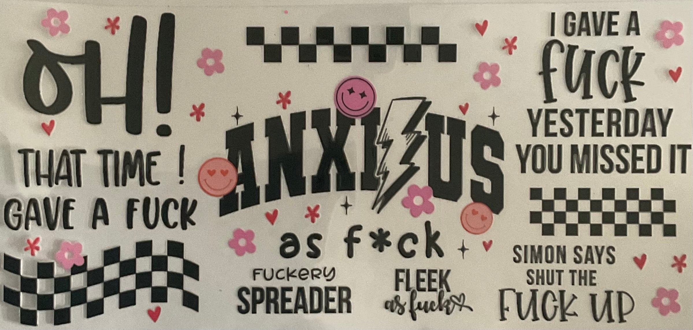 Anxious as fuck