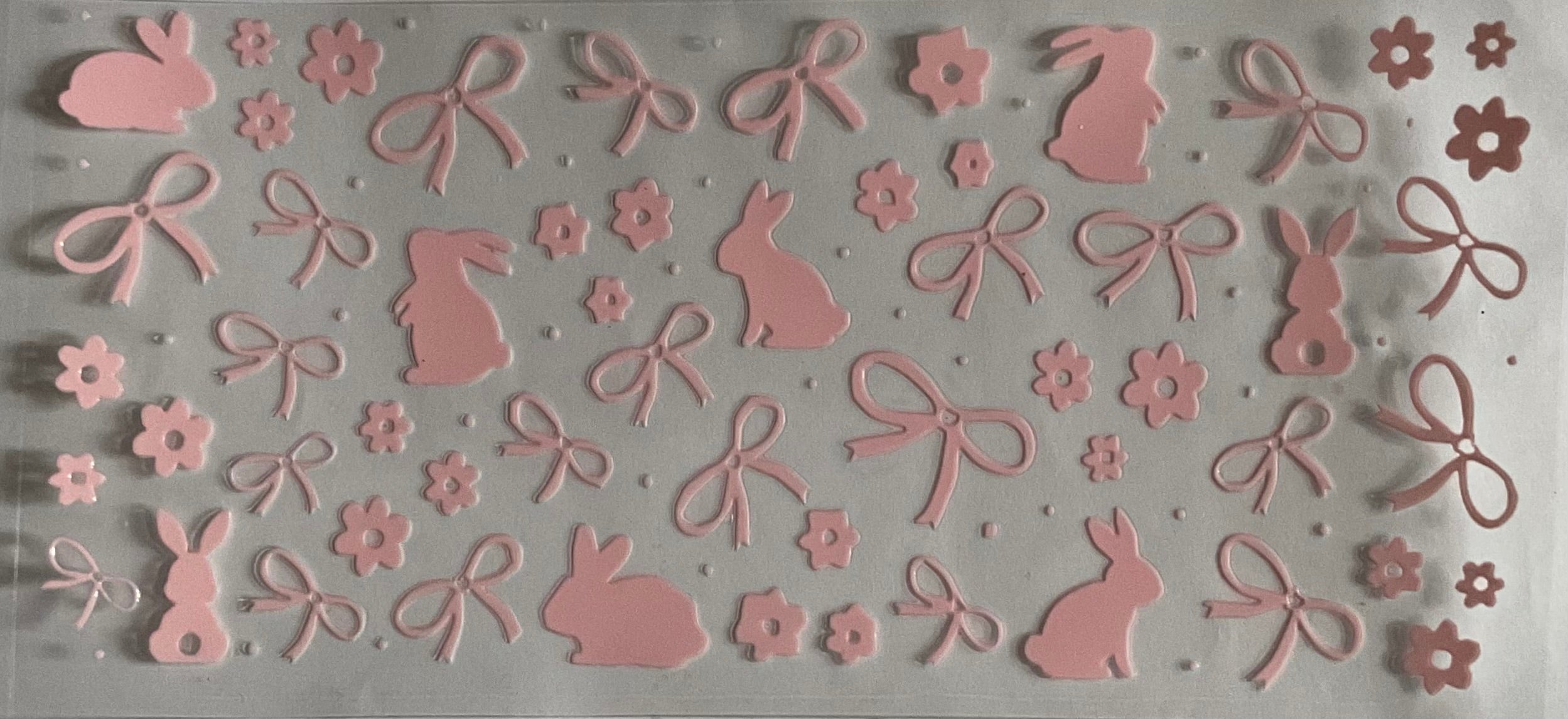 Bunnies, bows and flowers