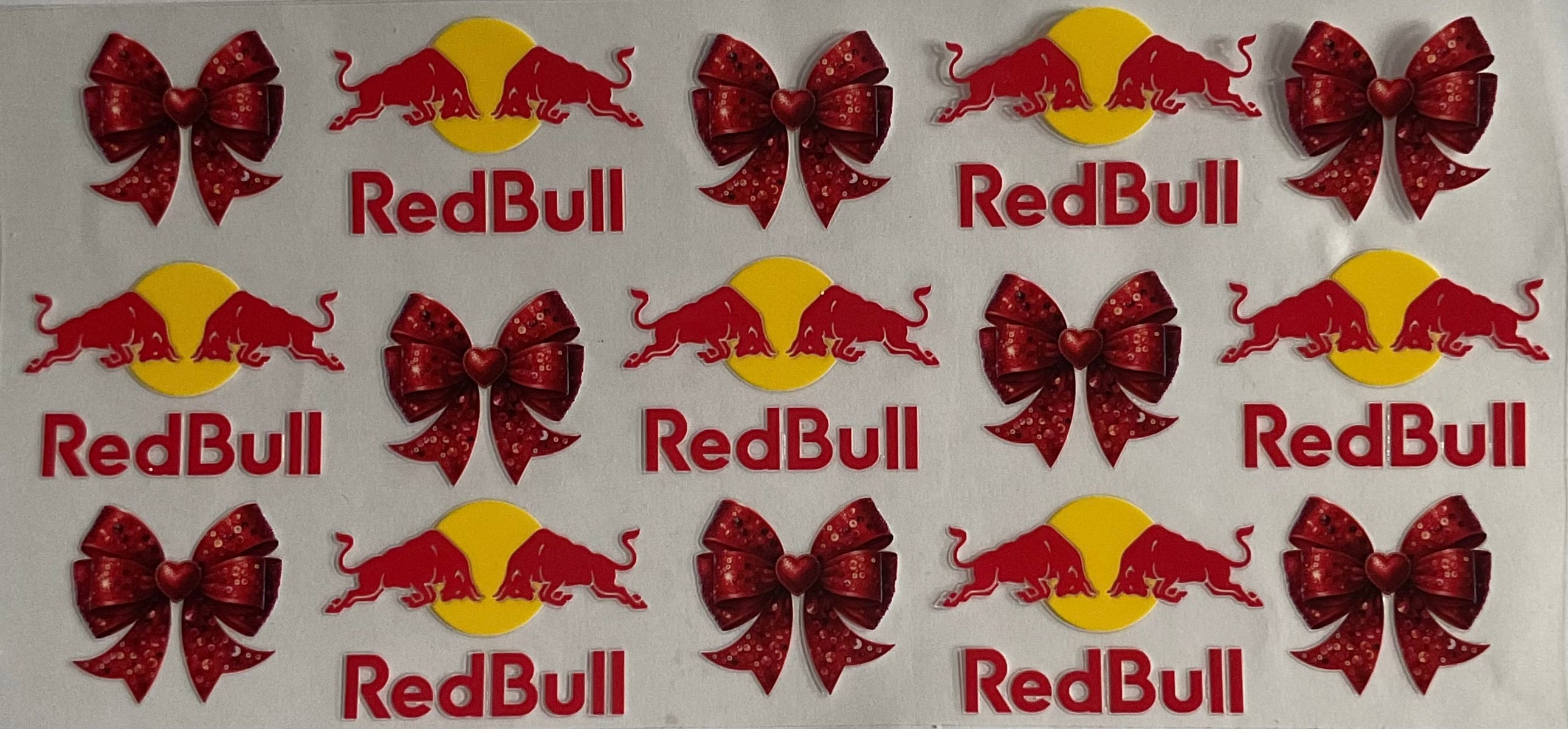 Red bull and bows