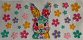 Bunny and flowers