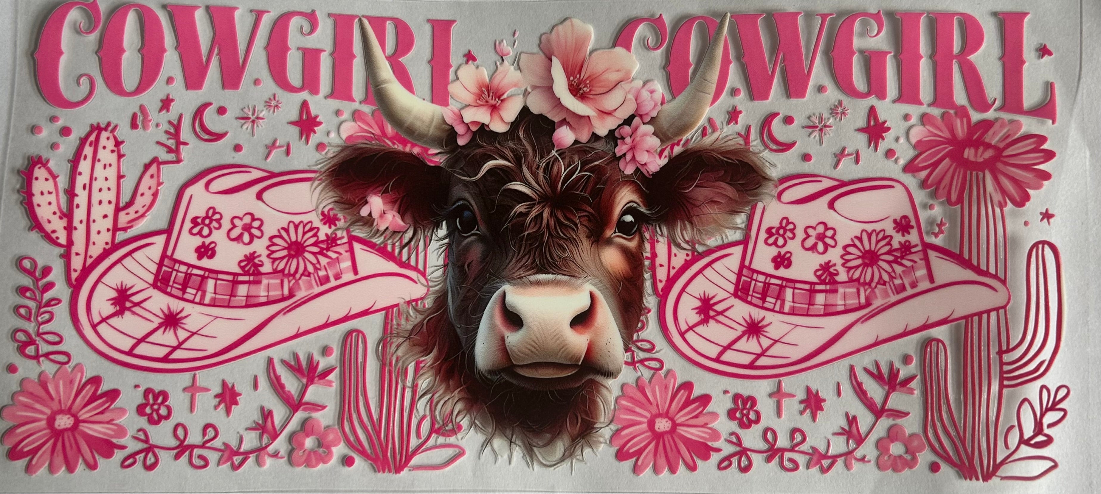 Cowgirl highland cow