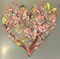 Cherry blossom tree heart