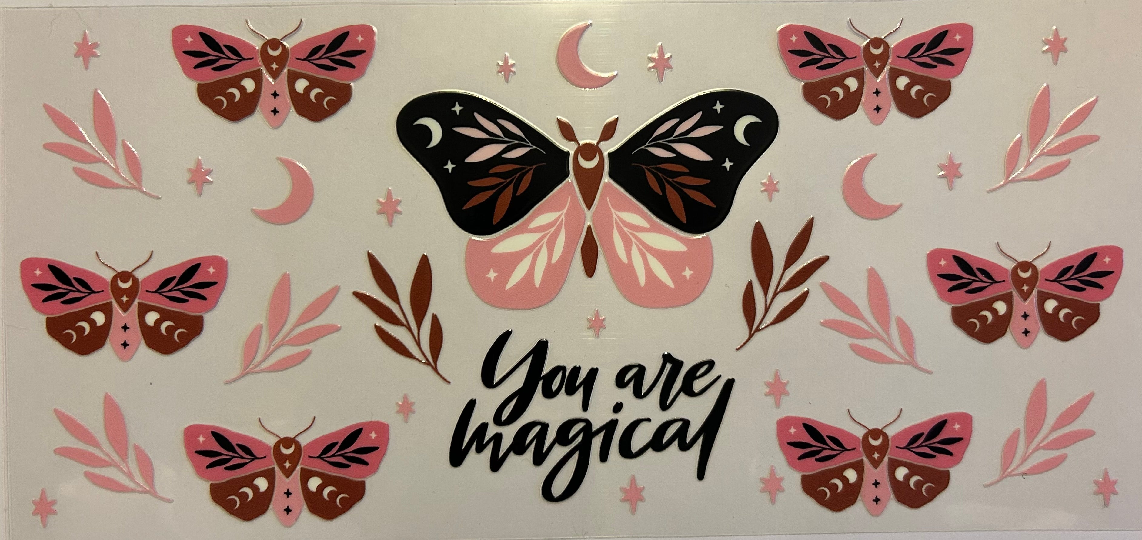 You are magical butterfly
