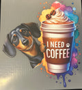 I need coffee dachshund