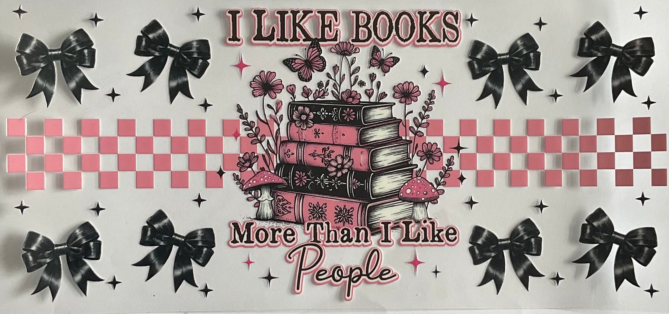 I like books more than I like people