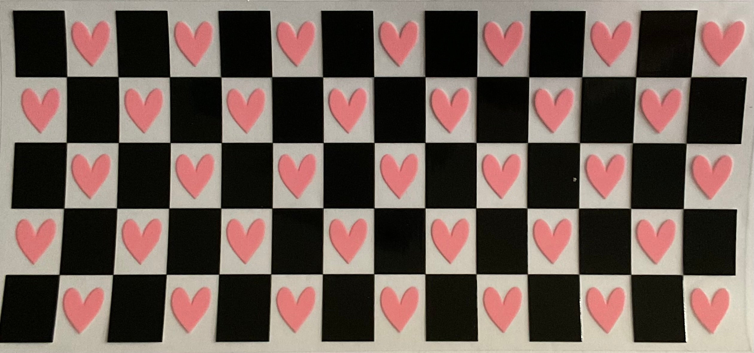 Hearts and grid