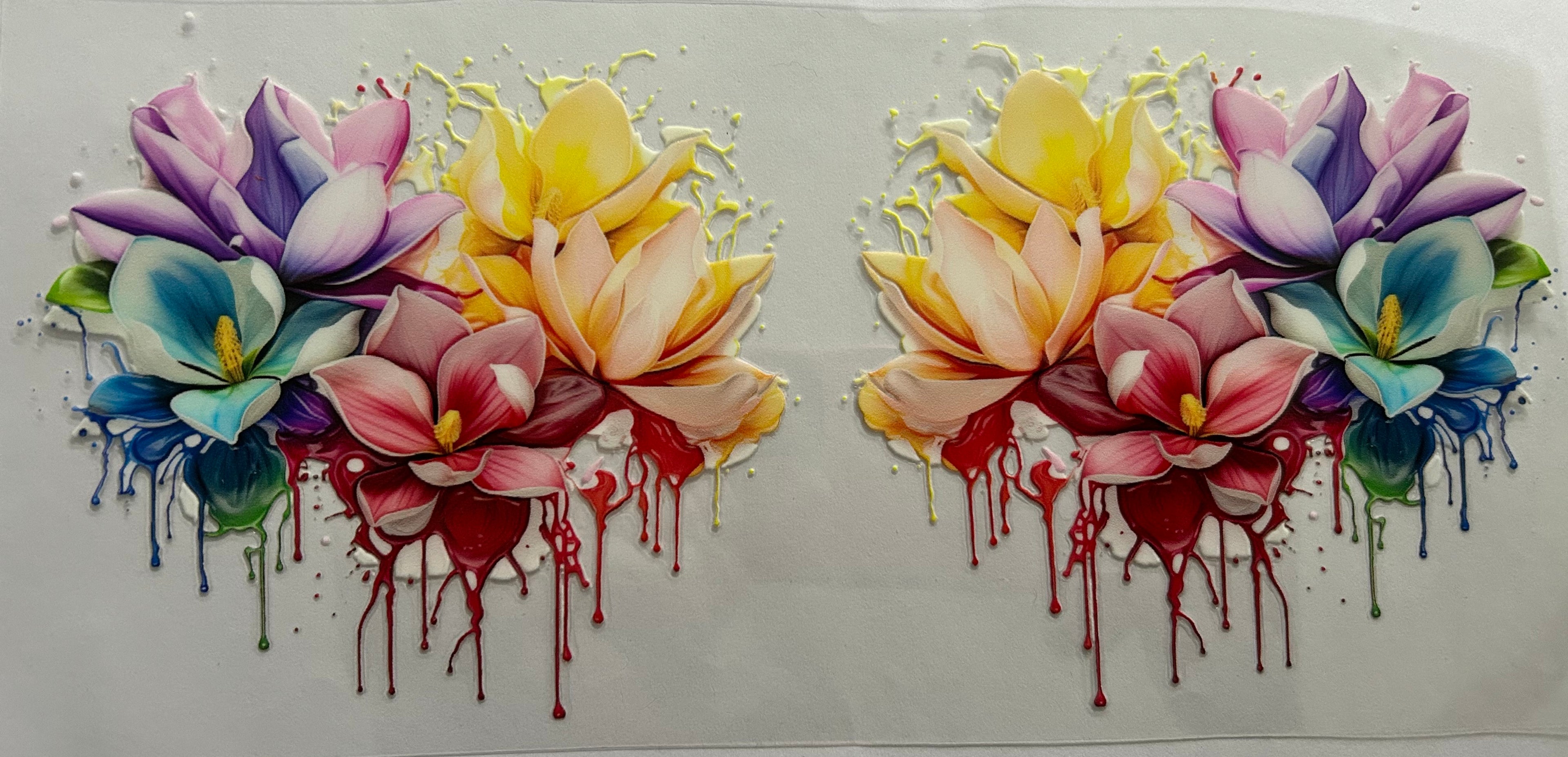 Watercolour flowers