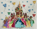 20 oz Disney princesses and castle decal