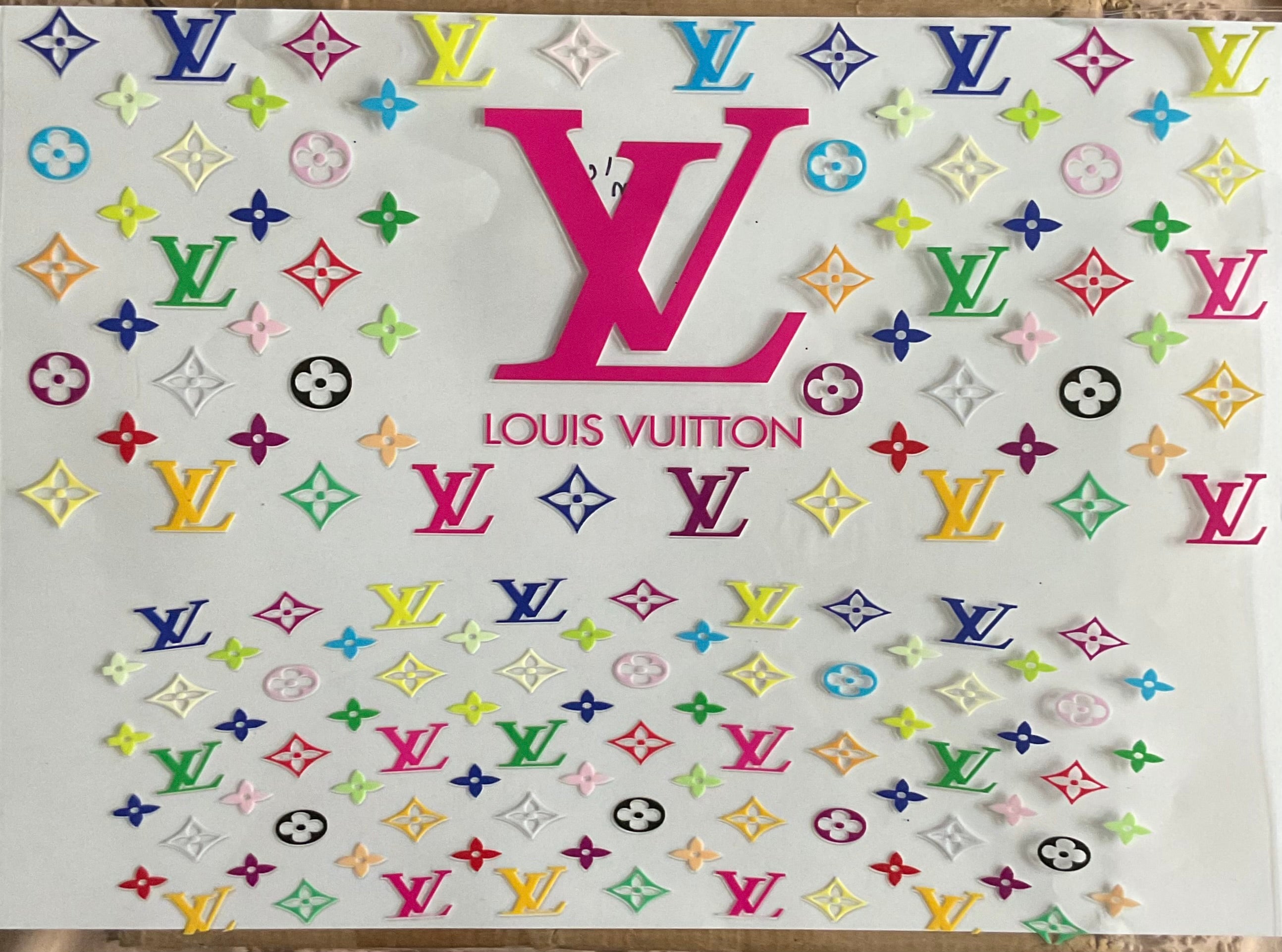 40oz LV decal