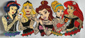 Tattoo Disney princesses