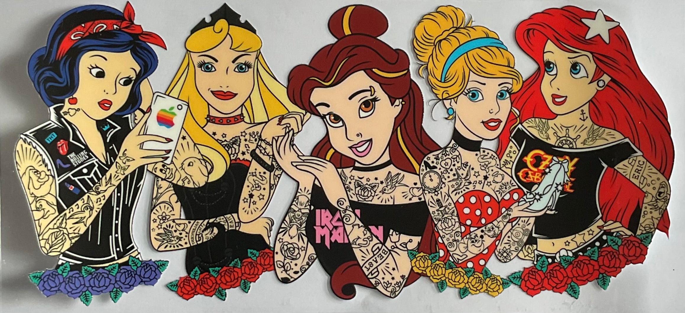 Tattoo Disney princesses